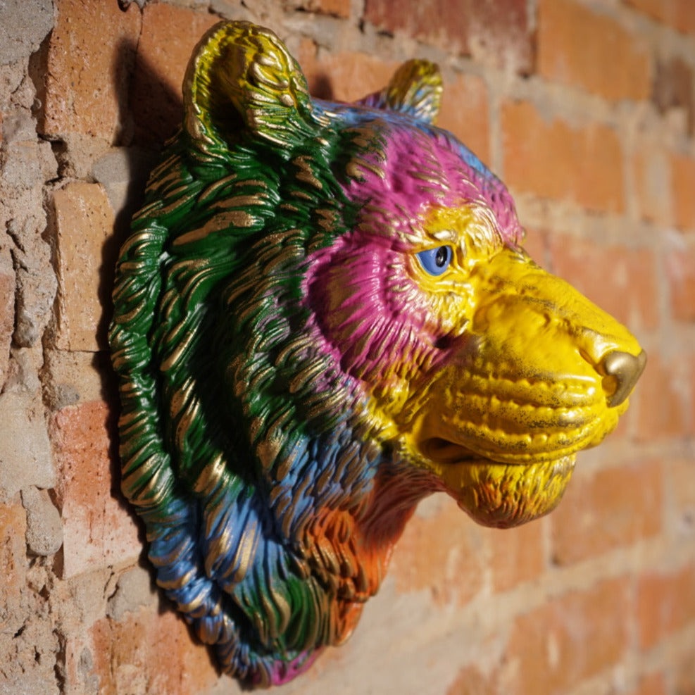 Lion Head Wall Decor