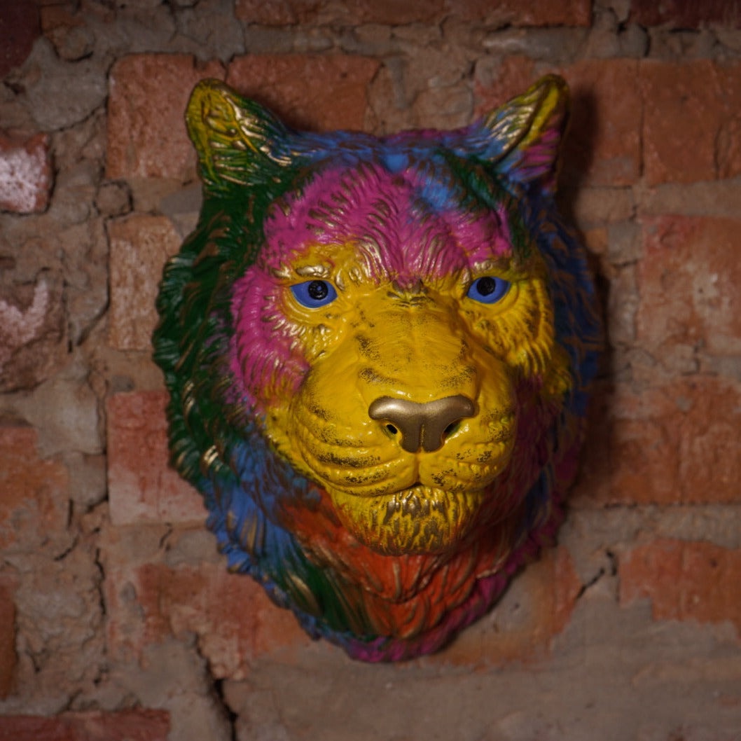 Lion Head Wall Decor