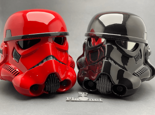 Crimson Stormtrooper Helmet / Magma Trooper / Red Stormtrooper helmet