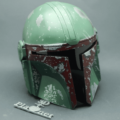 MandoBoba Helmet / Custom Painted Bounty Hunter Helmet