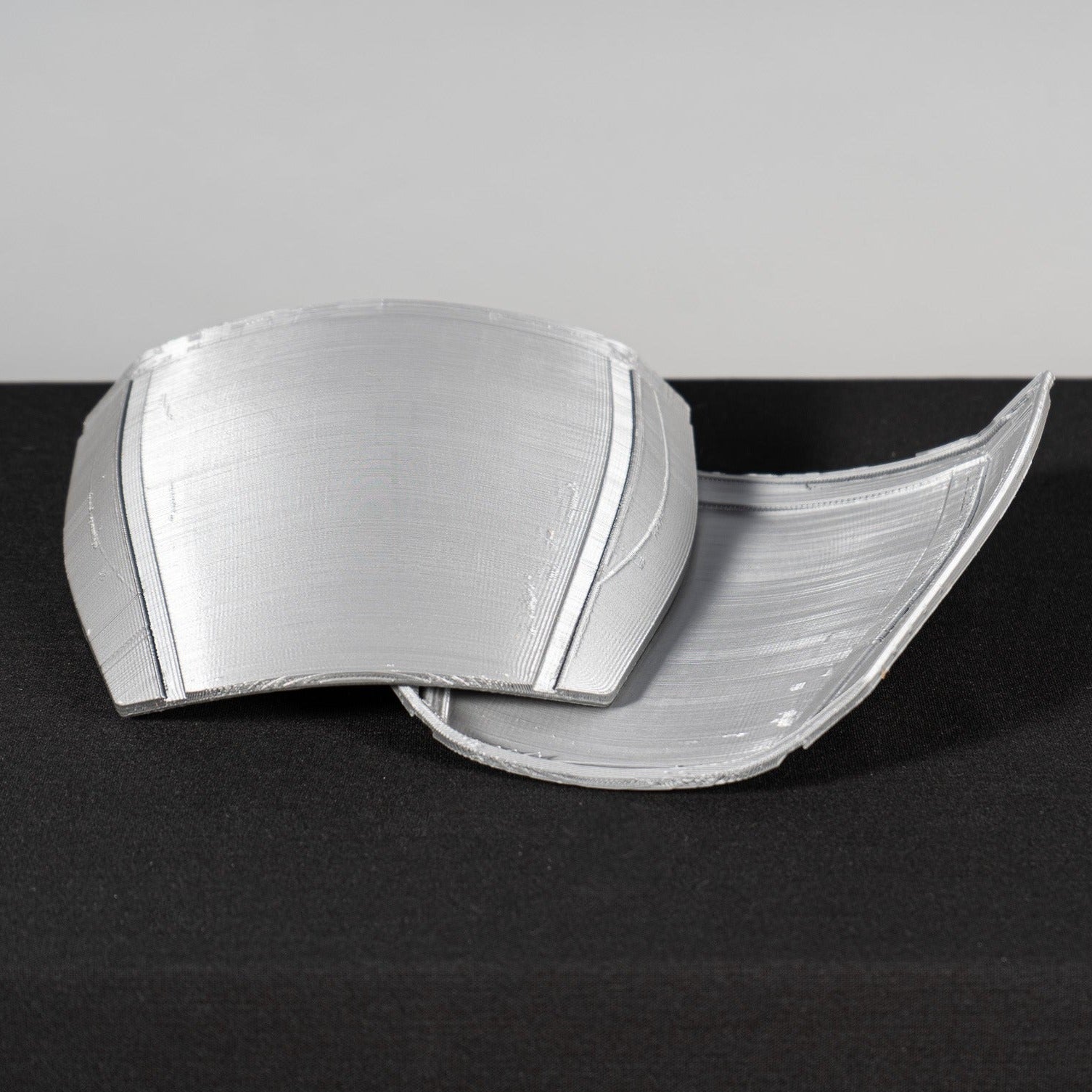 Mando Lateral Thigh Armor Raw Kit 3D Print