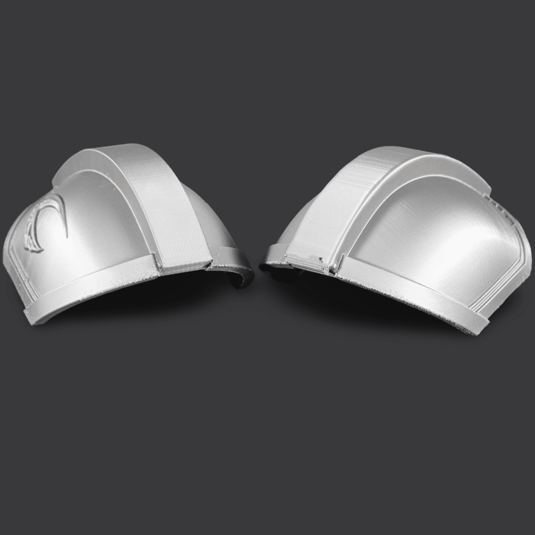 Mandalorian Shoulder Armor Raw Kit 3D Print