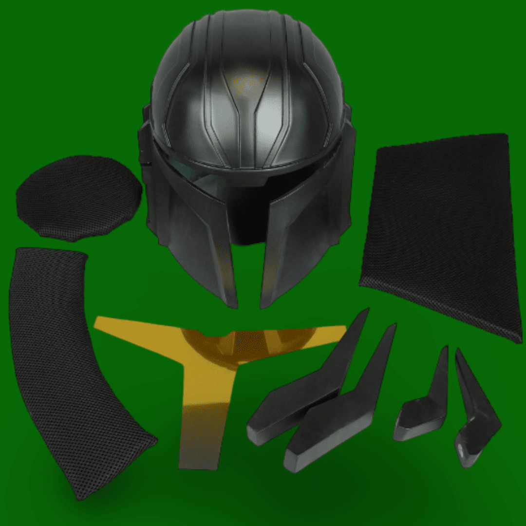 Moff Gideon Helmet Raw Kit 3D Print