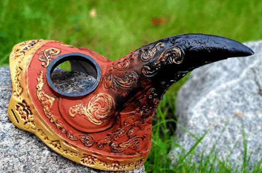 Plague Doctor Steampunk Mask - Hulf-mask with Unique Design