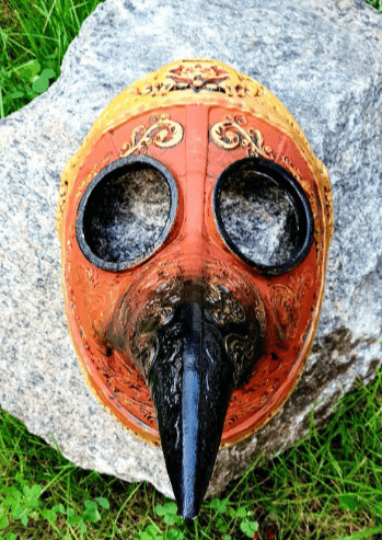 Plague Doctor Steampunk Mask - Hulf-mask with Unique Design