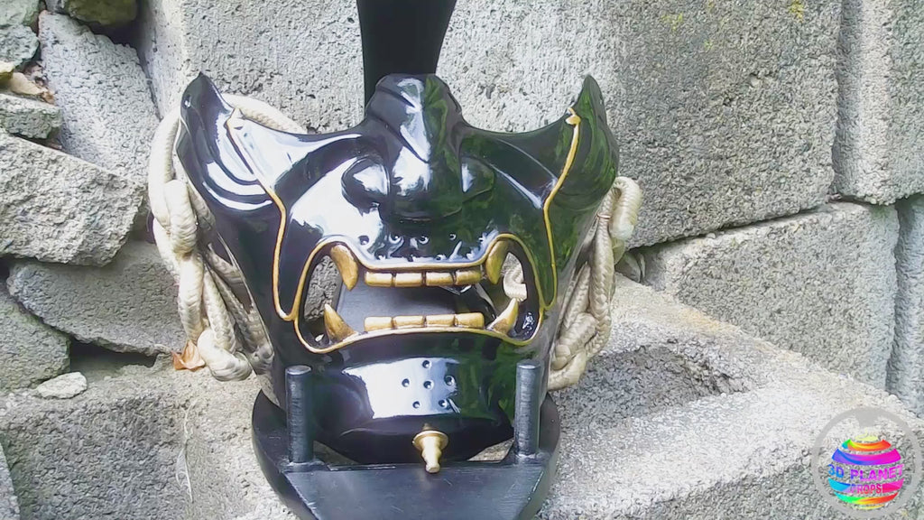 GHOST OF TSUSHIMA mask maschera replica scala 1:1 ps4 Indossabile
