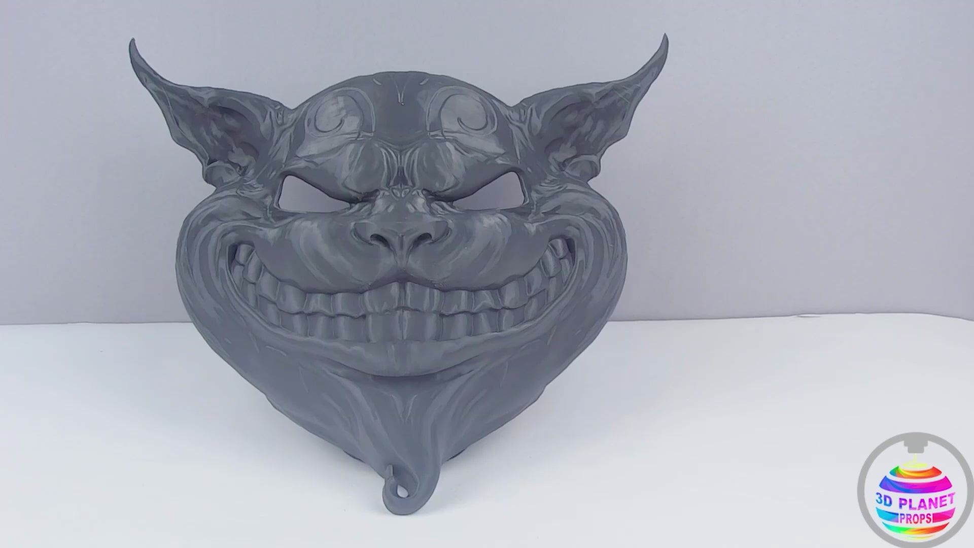 Cheshire Cat Mask Raw Kit 3D Print