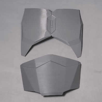 Mando Chest Armor Raw Kit 3D Print