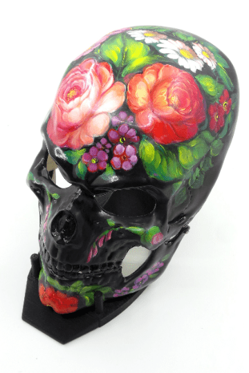 Skull Mask for Woman with Unique Design