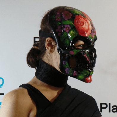 Skull Mask for Woman with Unique Design