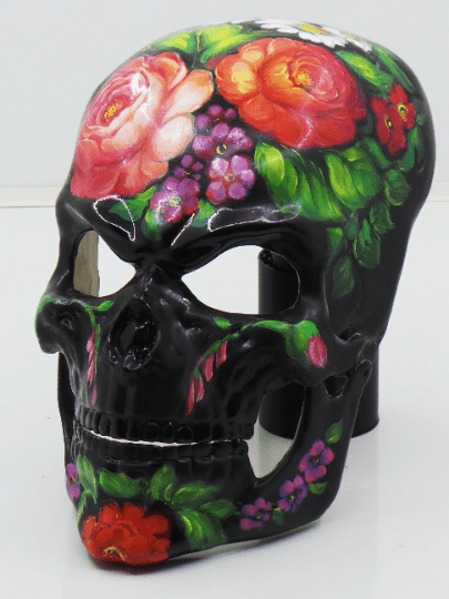 Skull Mask for Woman with Unique Design