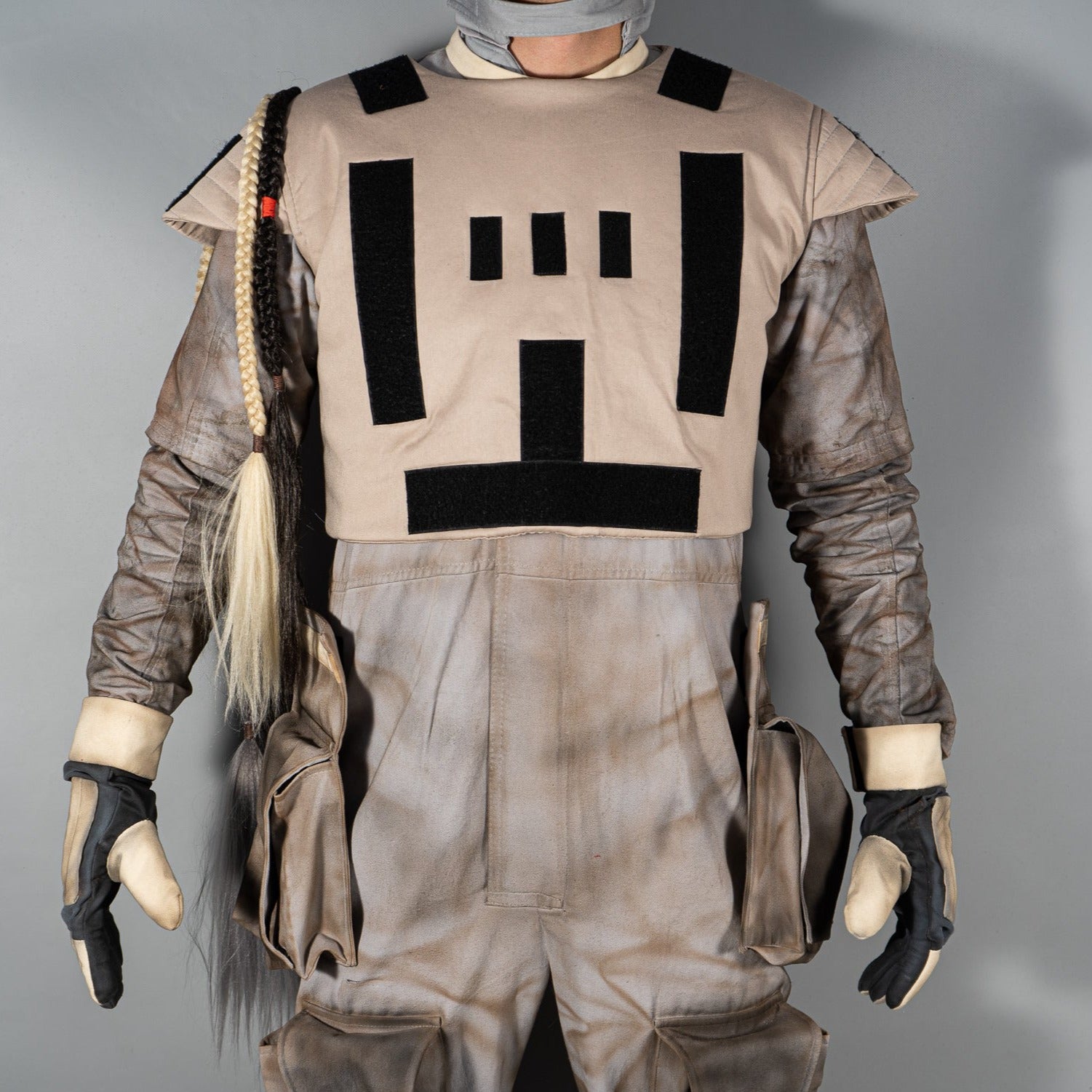 Boba Fett Boba Fett Wookiee Braids and Girth Belt / Boba Fett Flight Suit