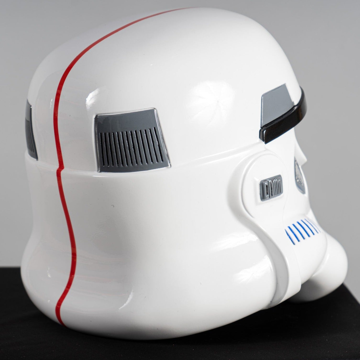 Stormtrooper Helmet White&Red / First Order Officer cosplay helmet