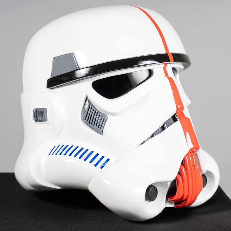 Stormtrooper Helmet White&Red / First Order Officer cosplay helmet