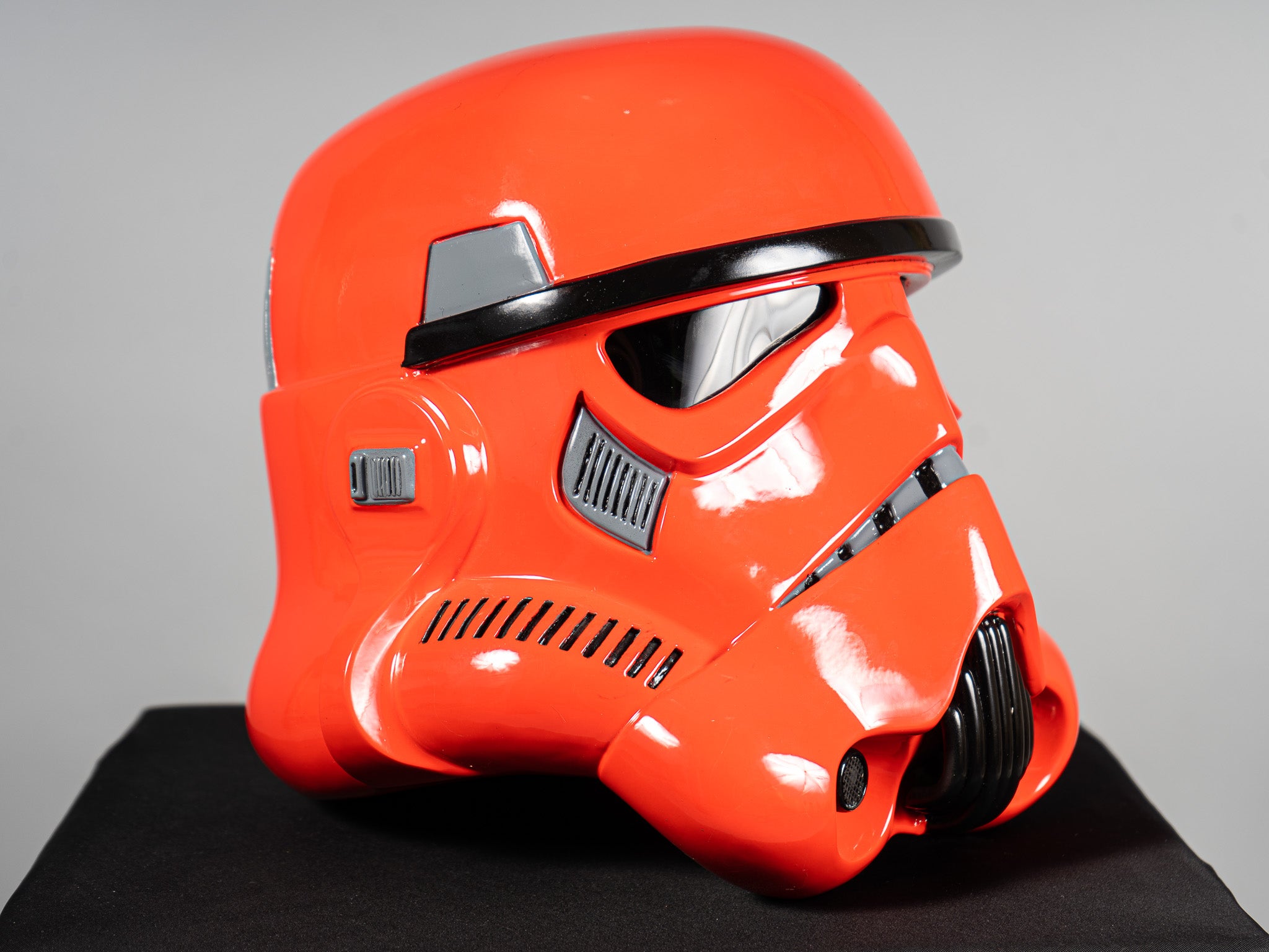 Crimson Stormtrooper Helmet / Magma Trooper / Red Stormtrooper helmet