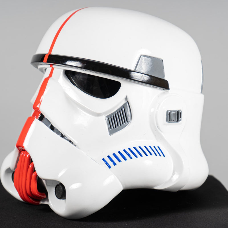 Stormtrooper Helmet White&Red / First Order Officer cosplay helmet