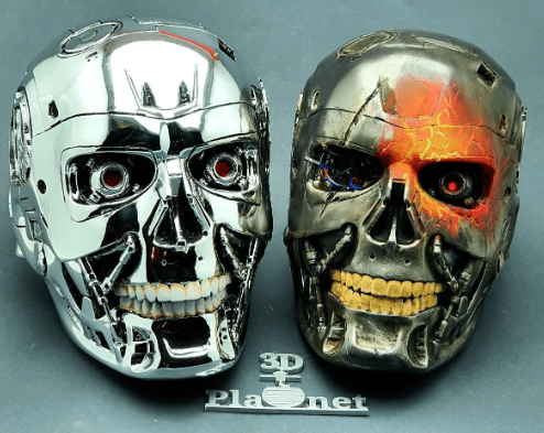 Terminator Helmet / T-800 Endoskeleton / Terminator Movie Replica