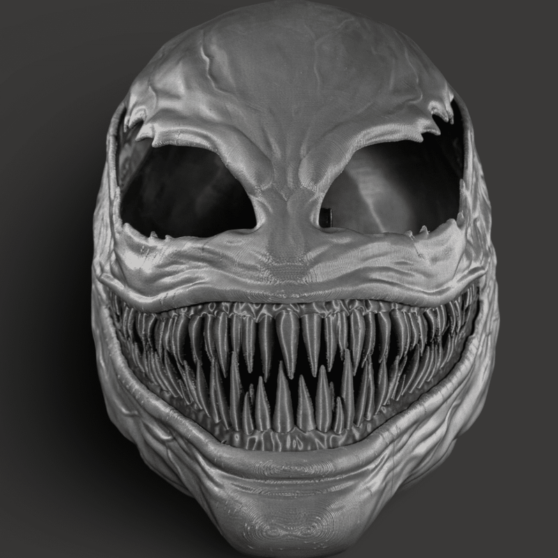 Symbiote Mask Raw Kit 3D Print