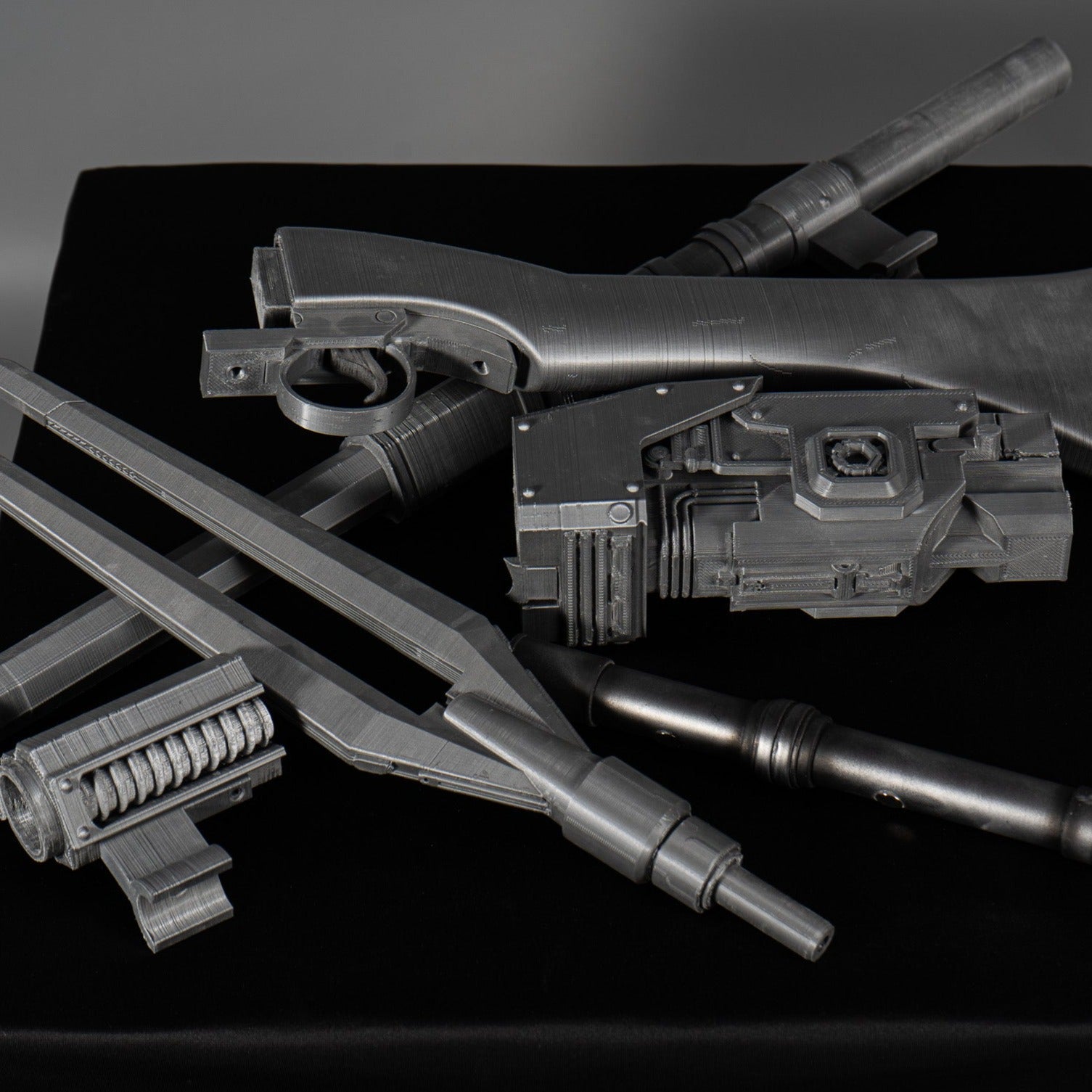 Mando Rifle Raw Kit 3D Print