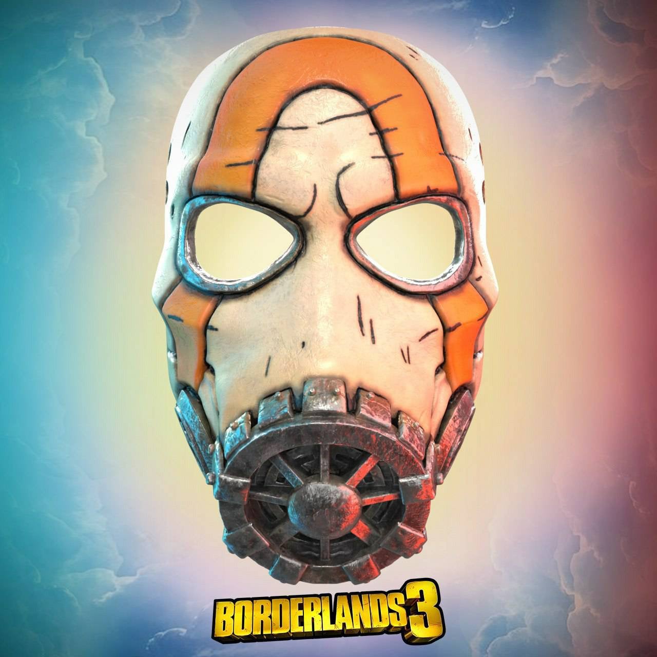 Borderlands 3 Psycho Bandit Mask