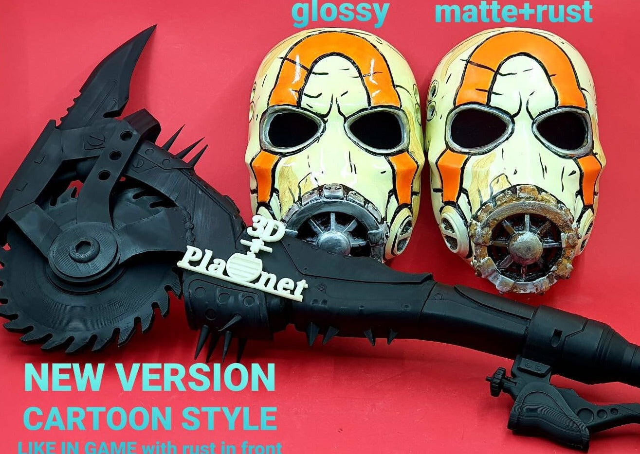 Borderlands 3 Psycho Bandit Mask