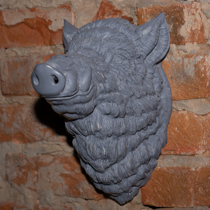 Wild Boar Wall Decor Raw Kit 3D Print