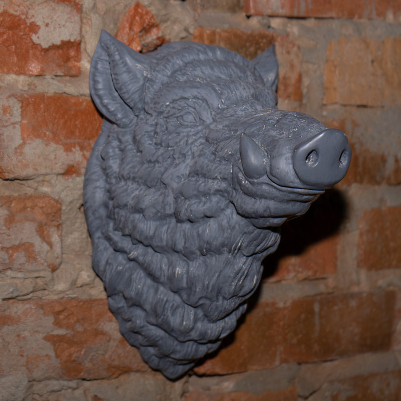 Wild Boar Wall Decor Raw Kit 3D Print