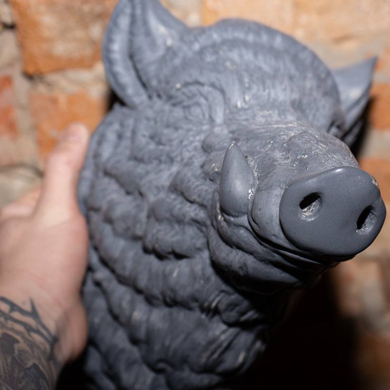 Wild Boar Wall Decor Raw Kit 3D Print