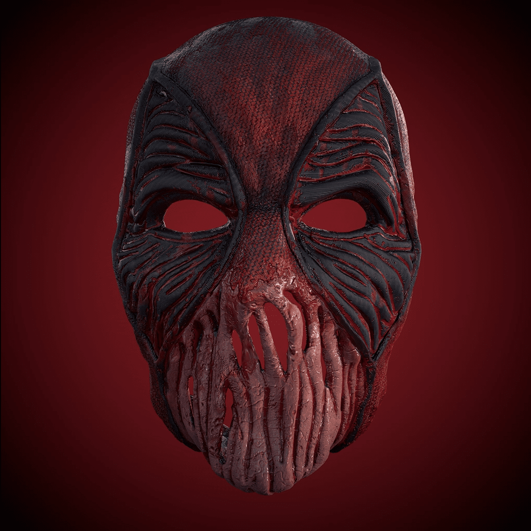 Deadpool Mask 3D Model STL file