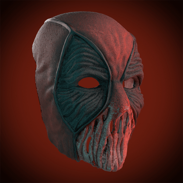 Deadpool Mask 3D Model STL file