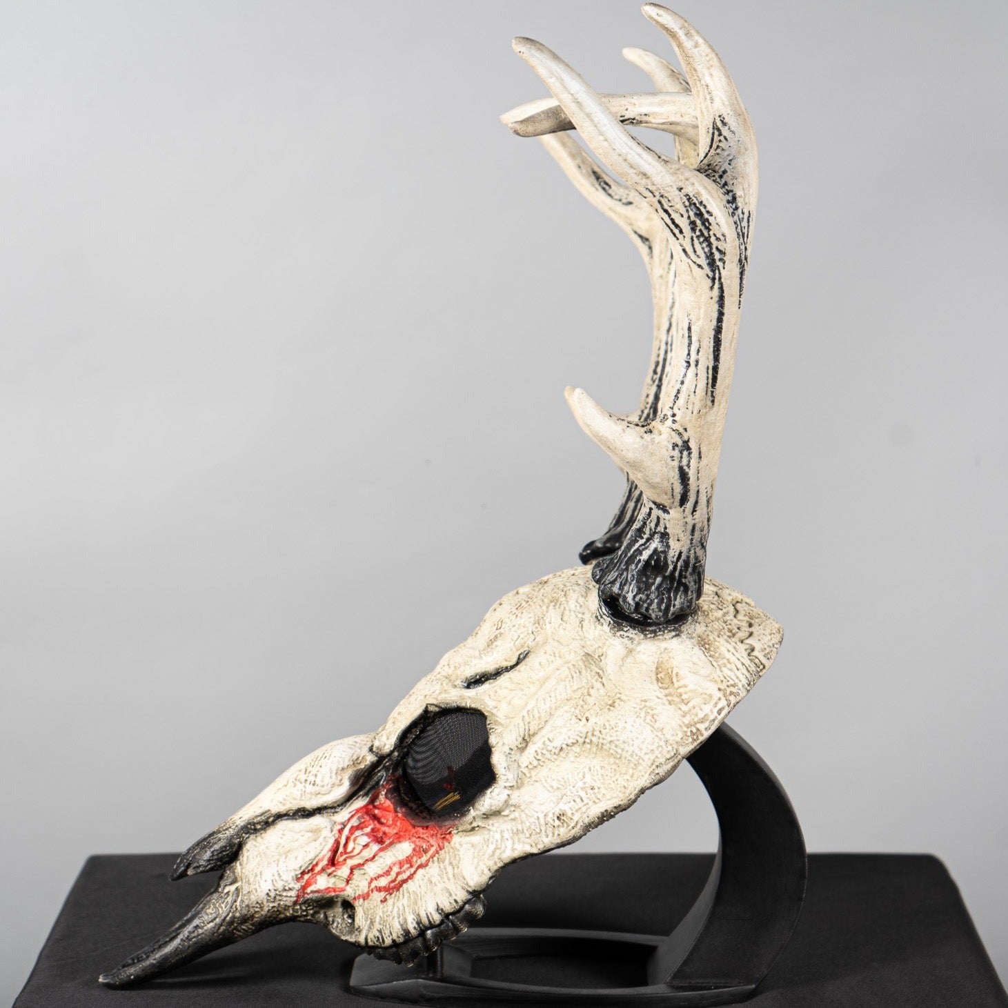 Deer Skull Bloody Mask with Big Horns