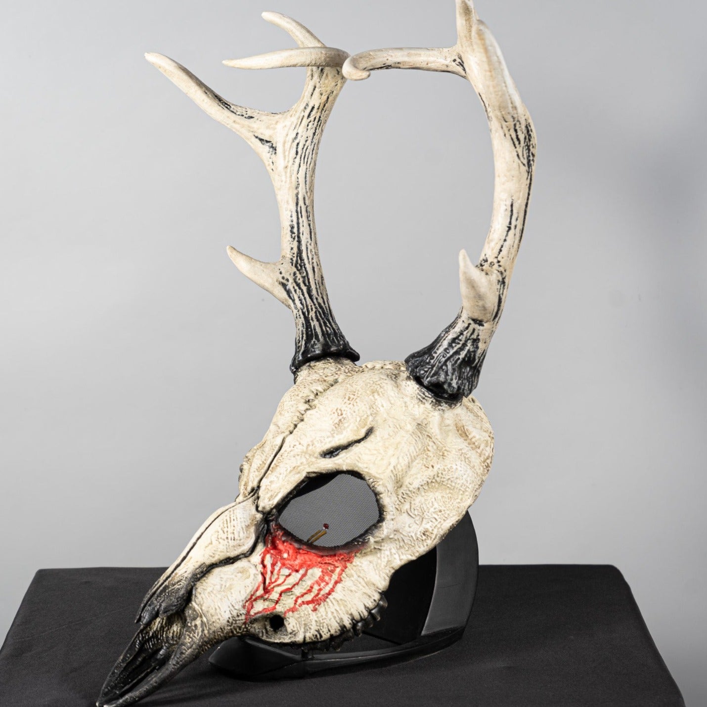 Deer Skull Bloody Mask with Big Horns