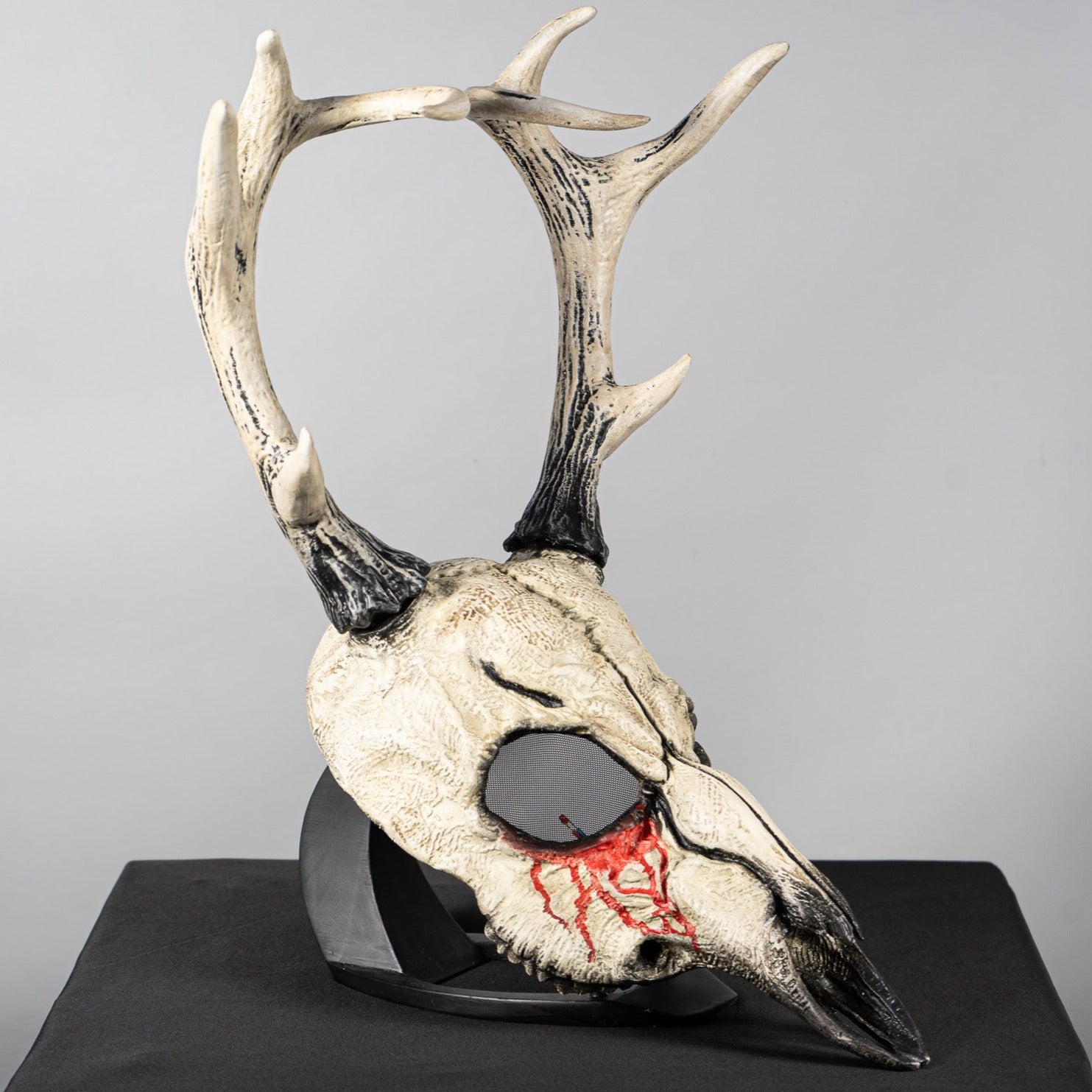 Deer Skull Bloody Mask with Big Horns