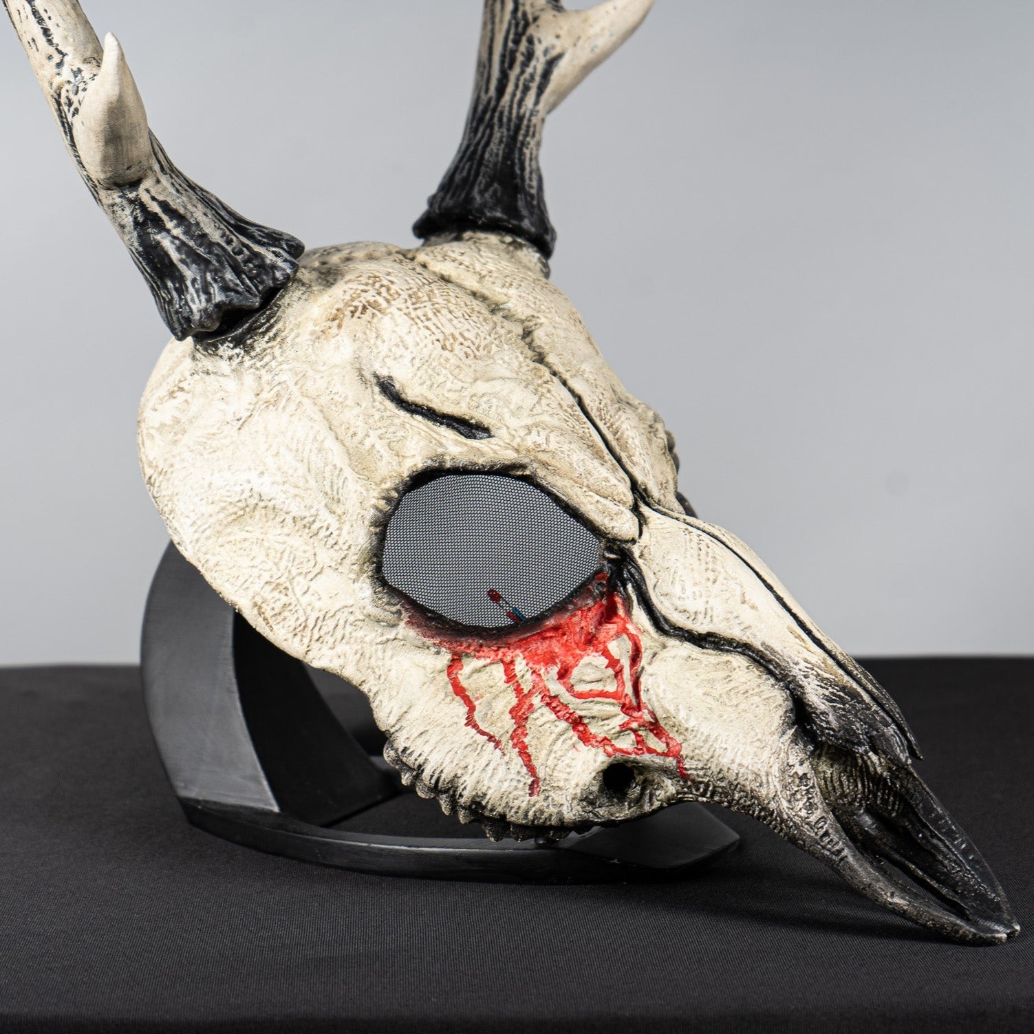 Deer Skull Bloody Mask with Big Horns