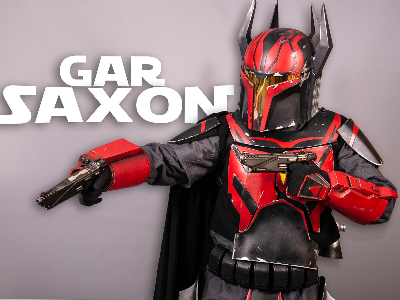 Gar Saxon Mando Commander Full Armor Cosplay Costume