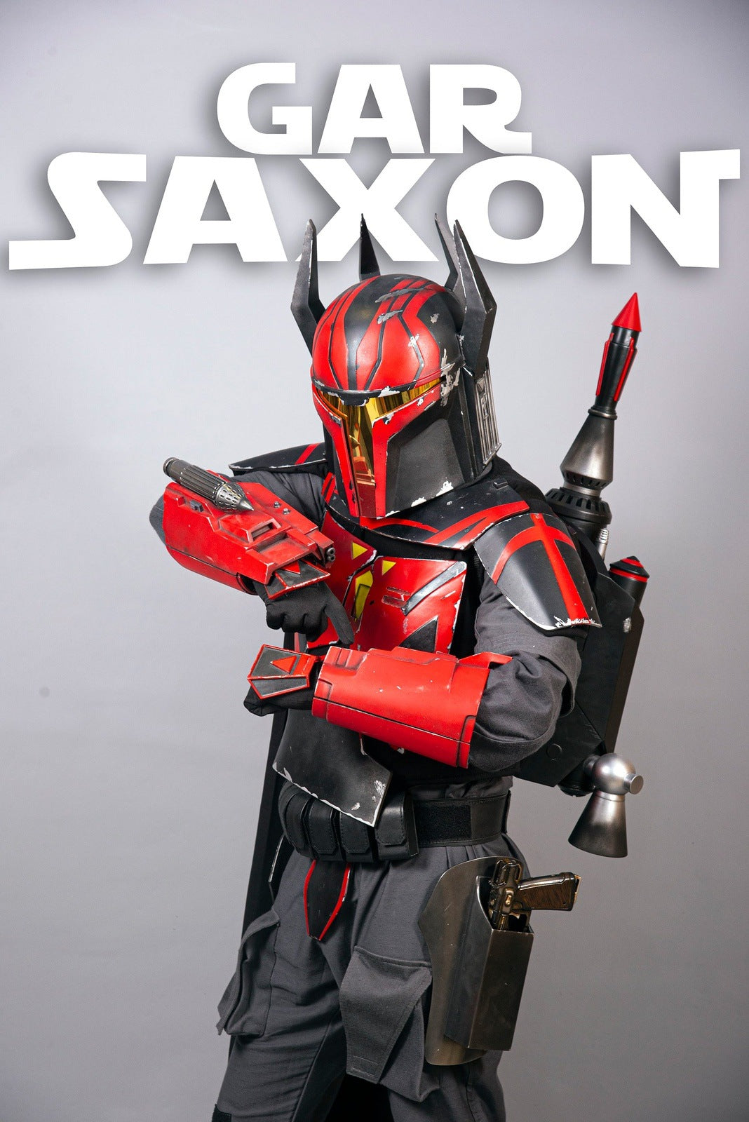 Gar Saxon Mando Commander Full Armor Cosplay Costume
