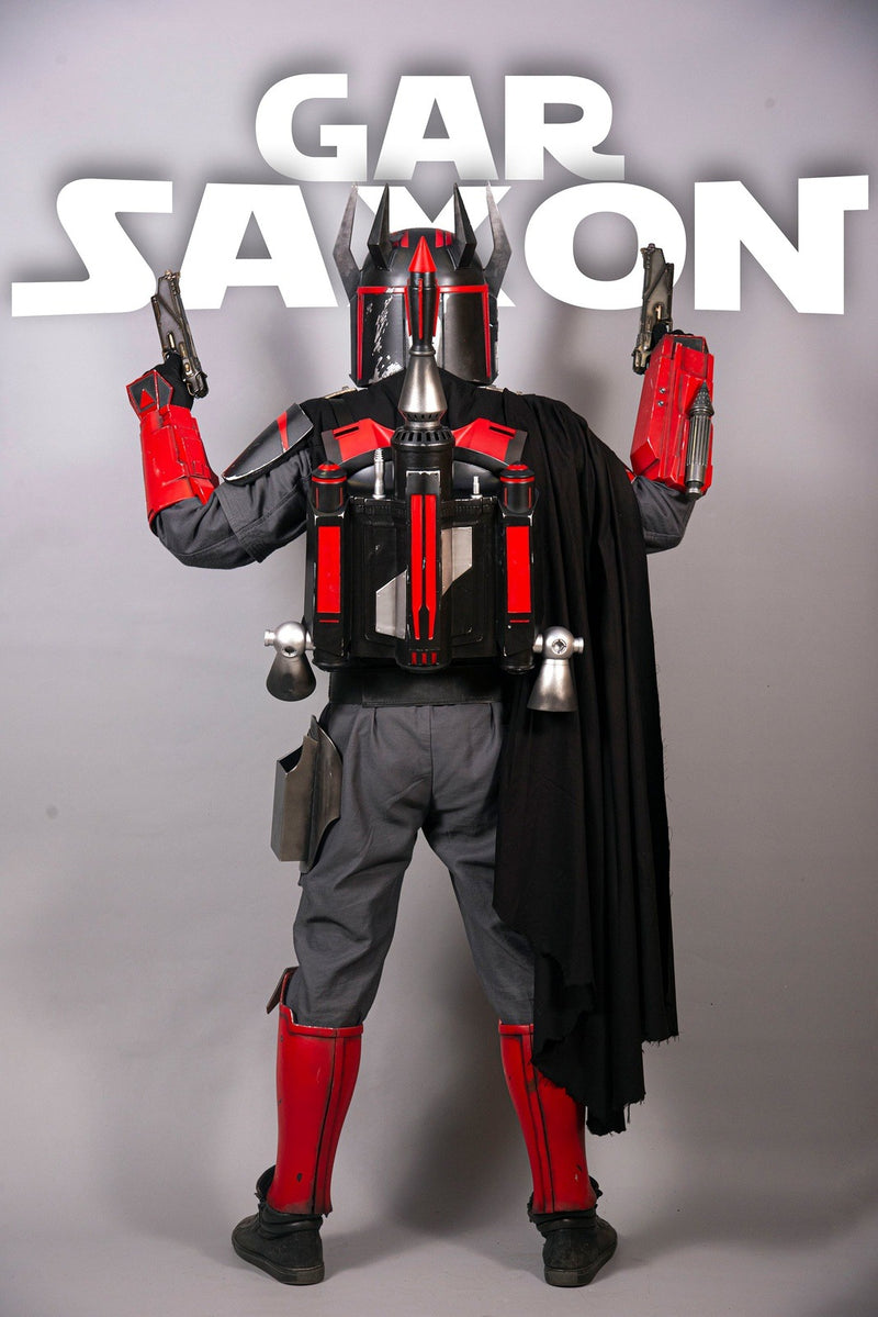 Gar Saxon Mando Commander Full Armor Cosplay Costume