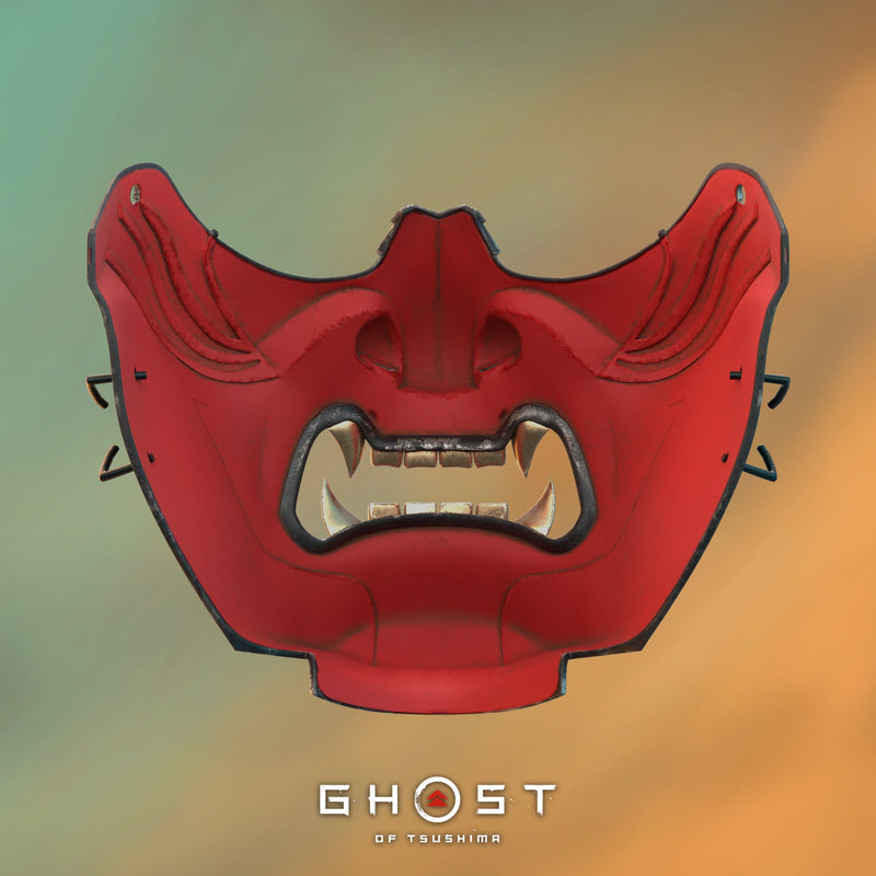 Ghost of Tsushima Mask 3D Model STL file