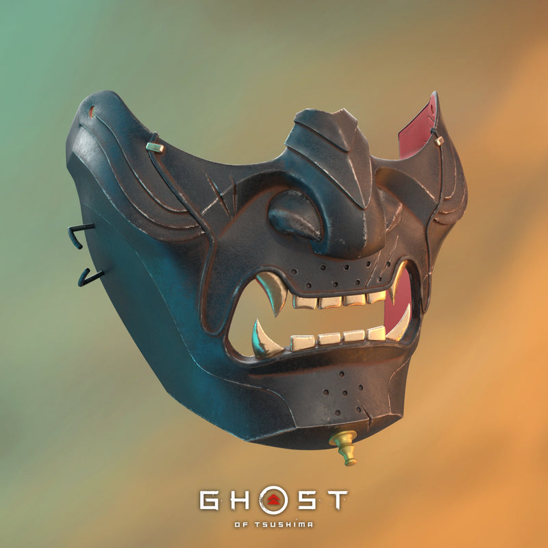 Ghost of Tsushima Mask 3D Model STL file