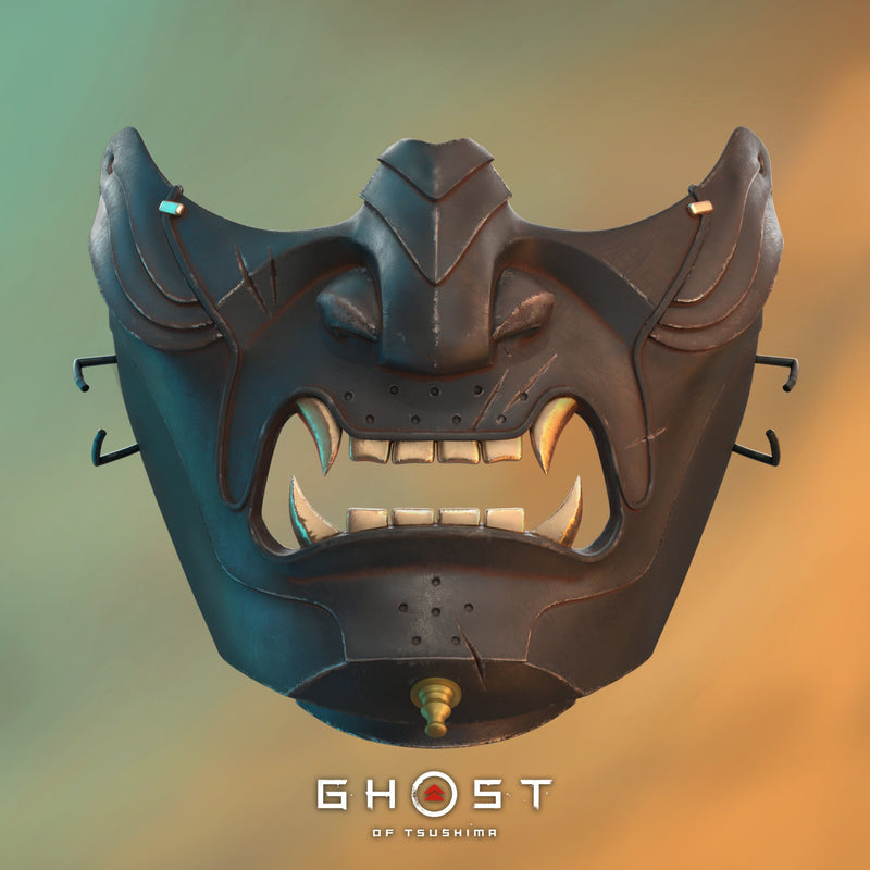 Ghost of Tsushima Mask 3D Model STL file