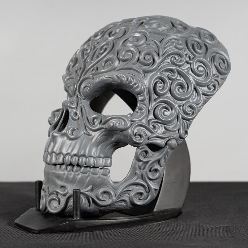 Human Skull Raw Kit 3D Print №5