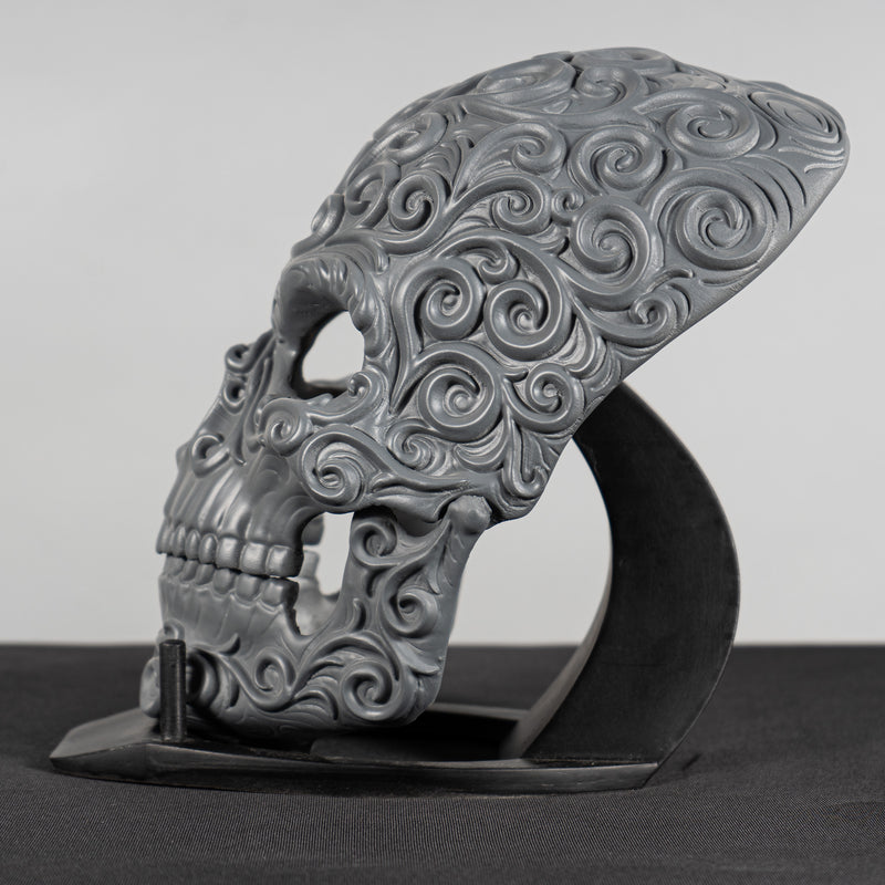 Human Skull Raw Kit 3D Print №5