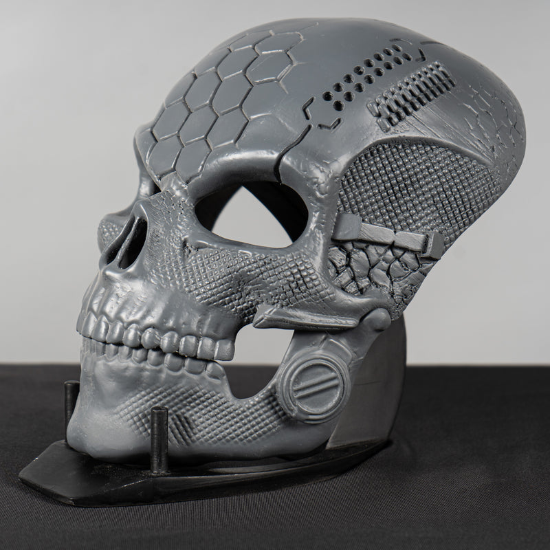 Human Skull Raw Kit 3D Print №2