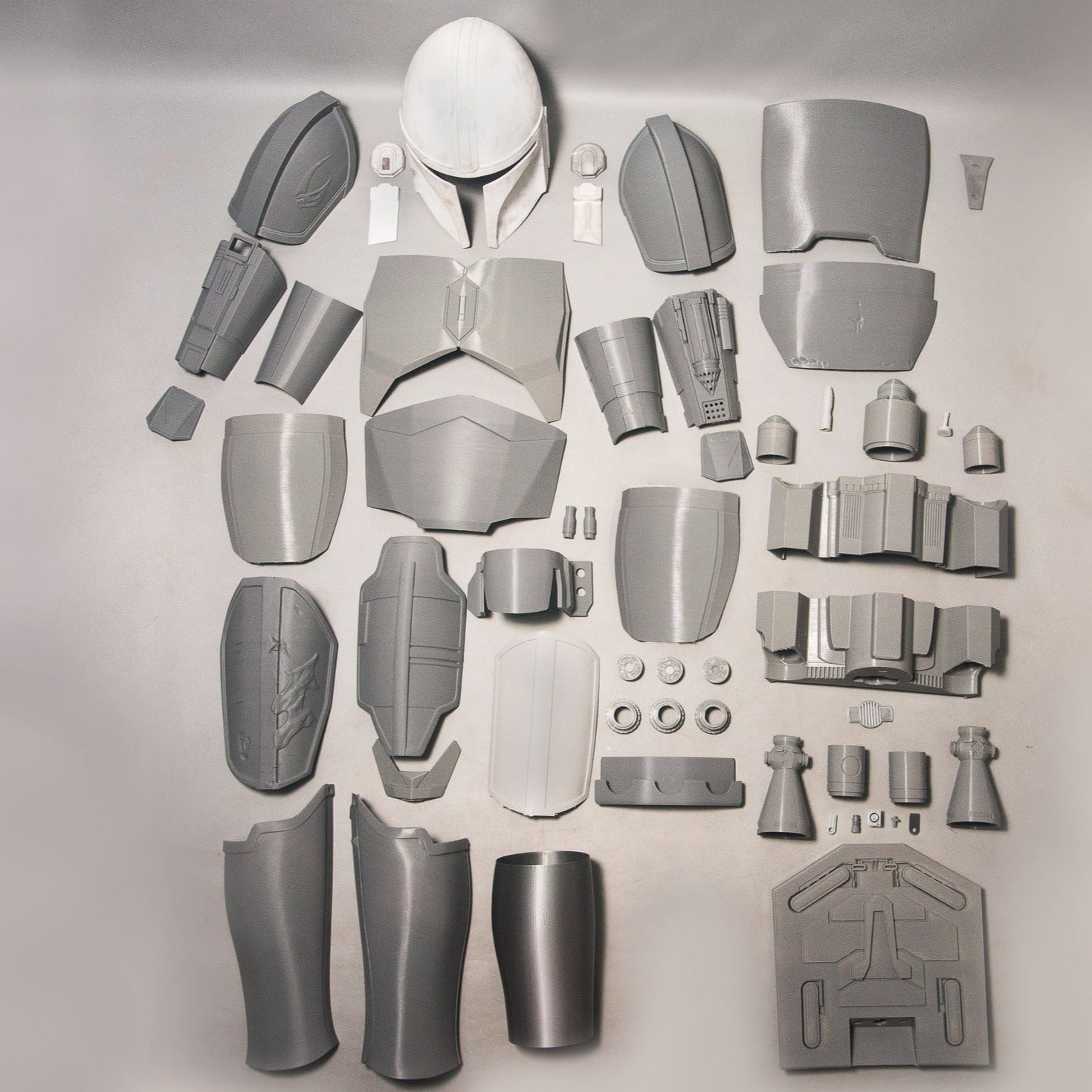 Mando Beskar Armor Raw Kit 3D Print