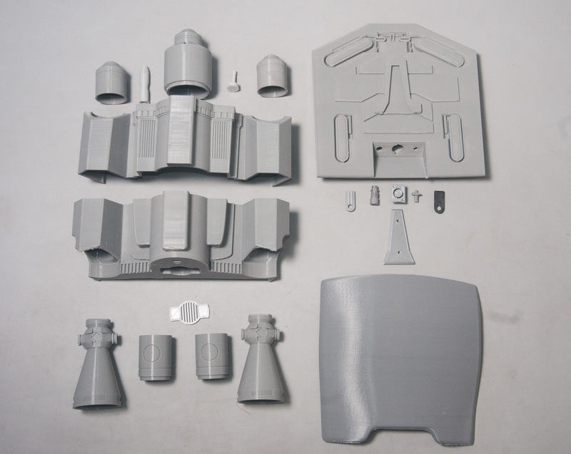 Mando Beskar Armor Raw Kit 3D Print