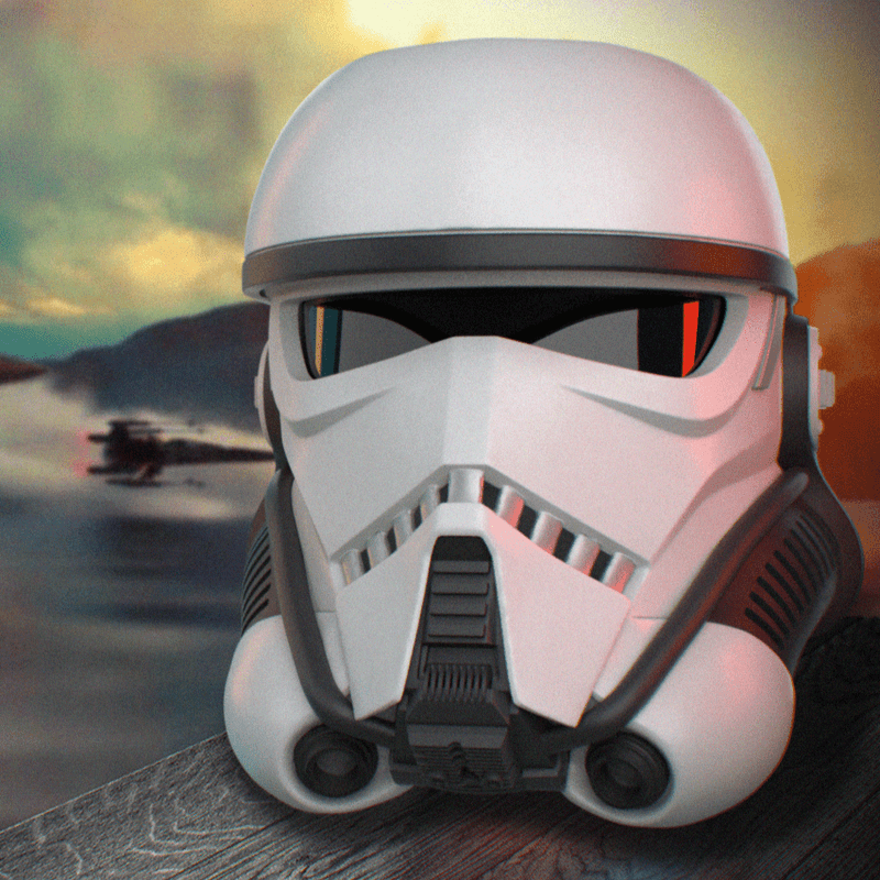 Patrol Trooper Helmet 3D Model STL file