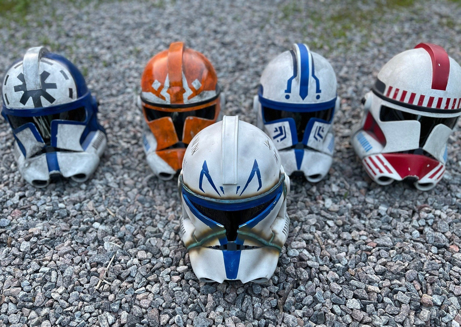 Custom 501st Helmet Star Wars Clone Trooper Helmet 501st Battle