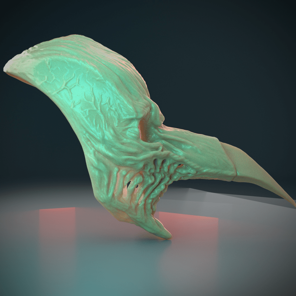 Reaper Skull Mask 3D Model STL files