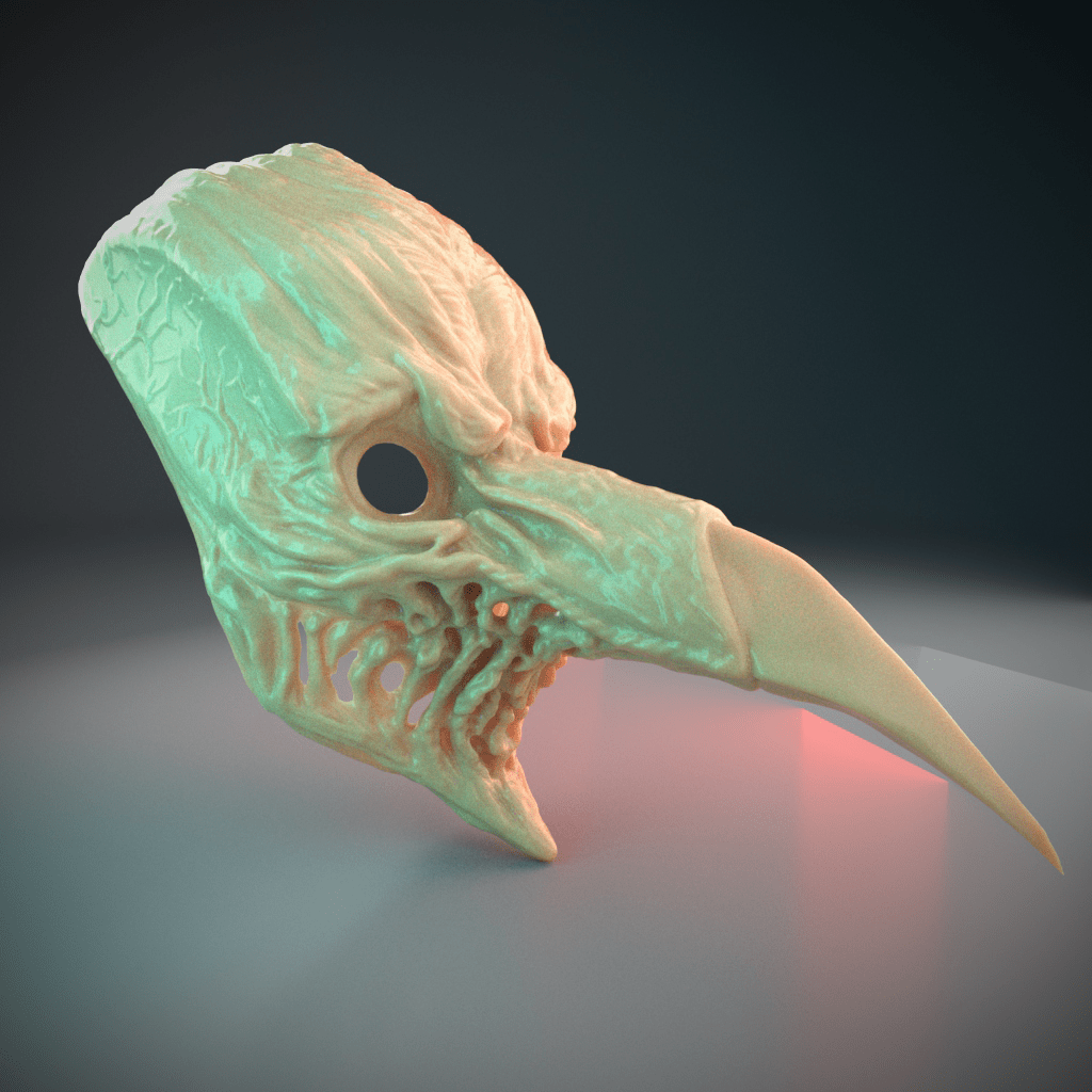 Reaper Skull Mask 3D Model STL files