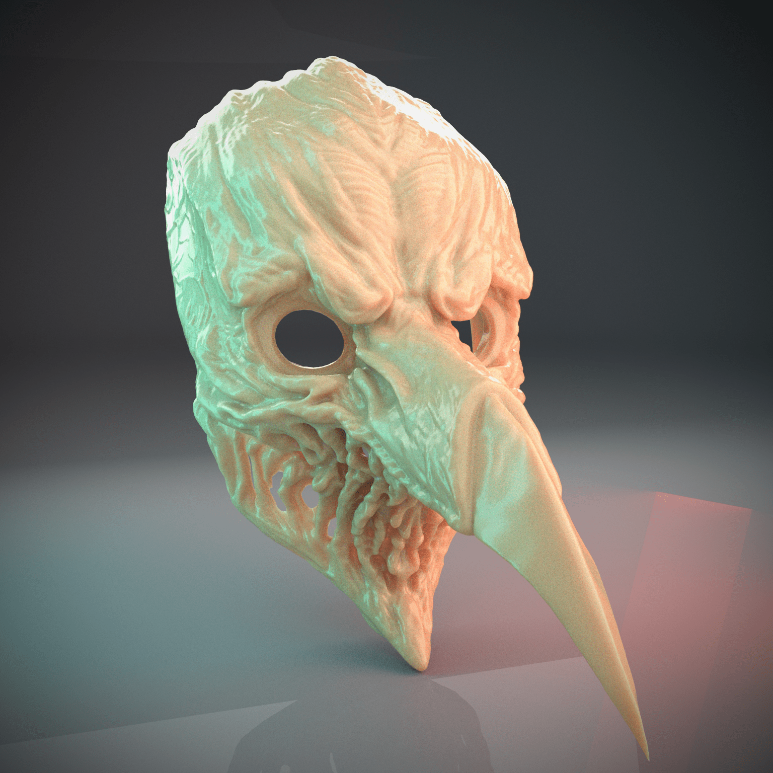 Reaper Skull Mask 3D Model STL files